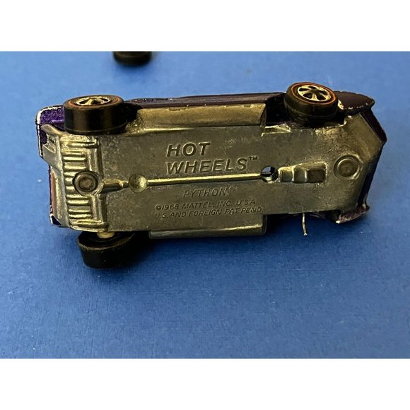 Vintage Original Hot Wheels Redline Python US Purple with dark interior rare! - Picture 9 of 9